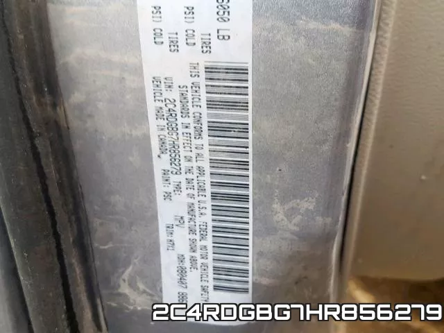 2C4RDGBG7HR856279 фото 2