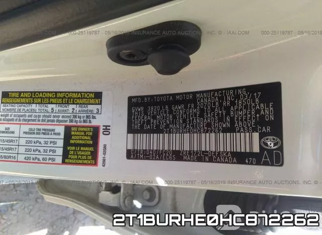 2T1BURHE0HC872262 фото 10