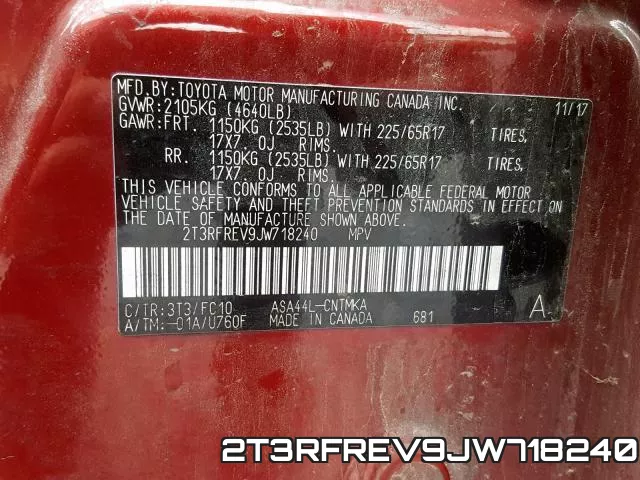 2T3RFREV9JW718240 фото 2