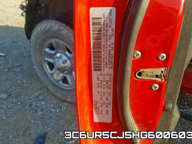 3C6UR5CJ5HG600603 фото 2