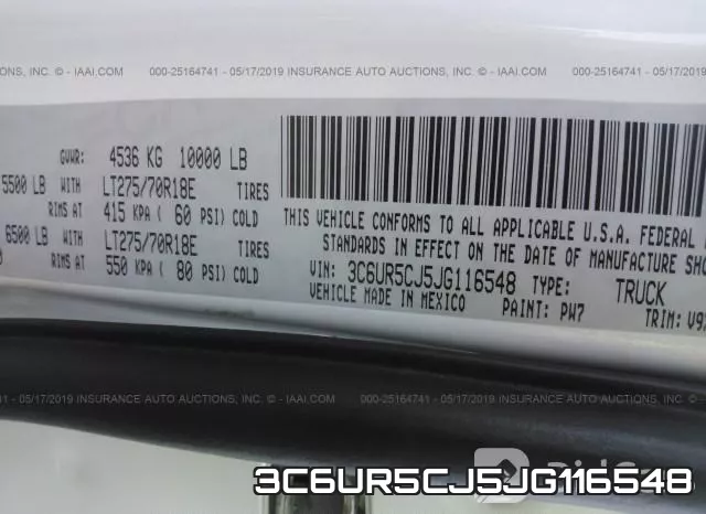 3C6UR5CJ5JG116548 фото 10