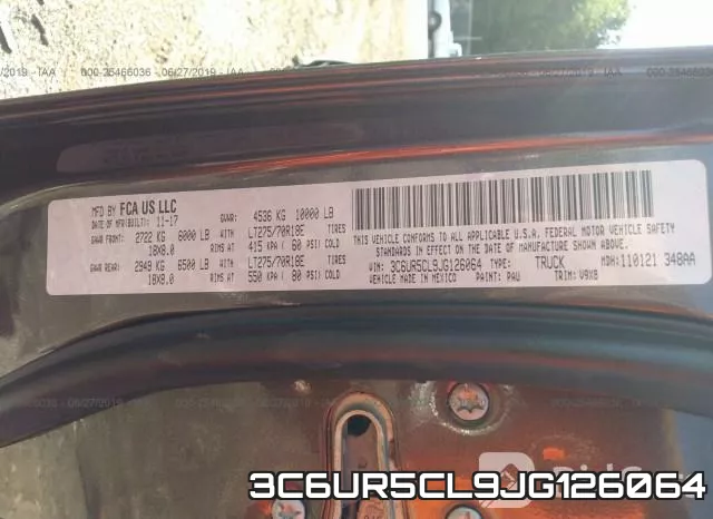 3C6UR5CL9JG126064 фото 10