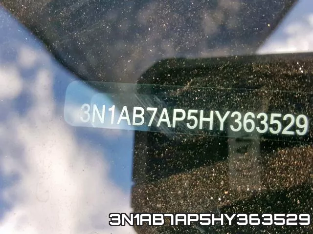 3N1AB7AP5HY363529 фото 2
