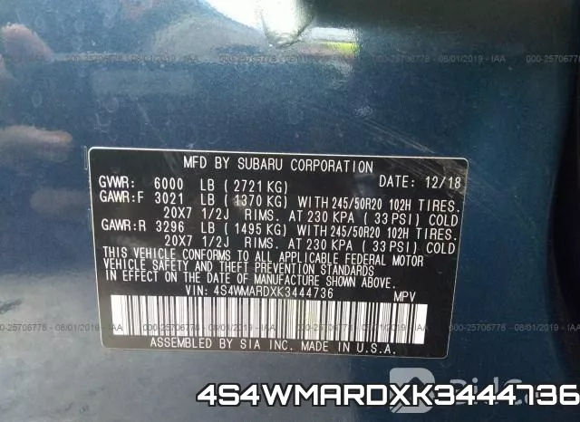 4S4WMARDXK3444736 фото 10