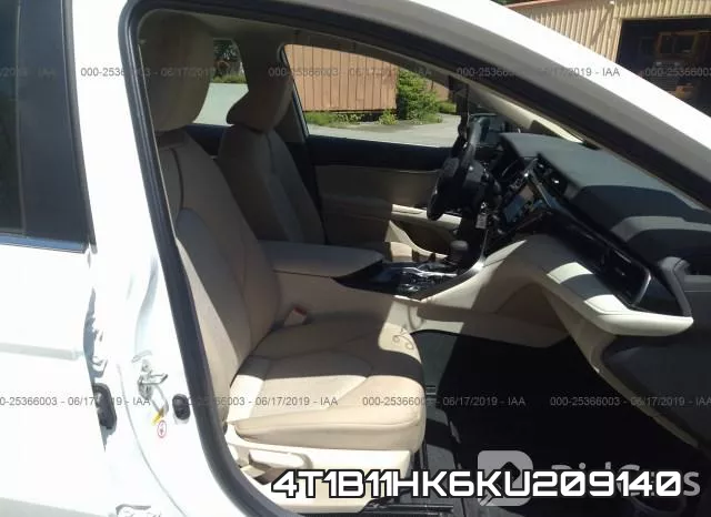 4T1B11HK6KU209140 фото 6