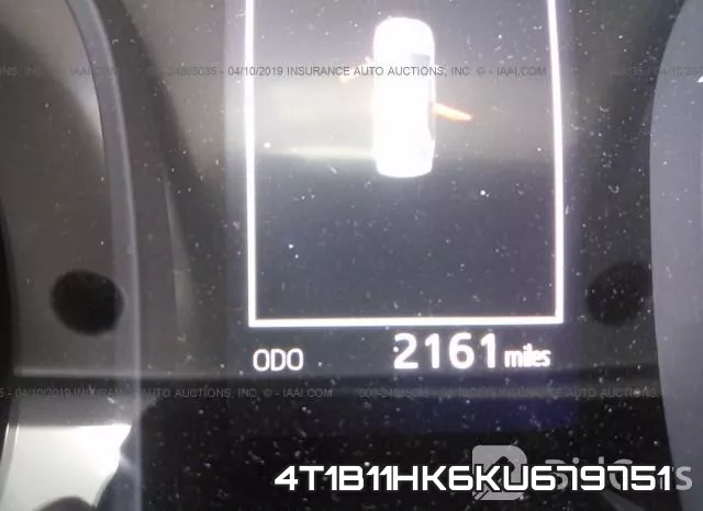 4T1B11HK6KU679751 фото 8