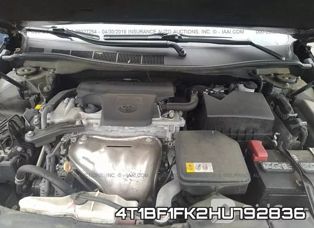 4T1BF1FK2HU792836 фото 2