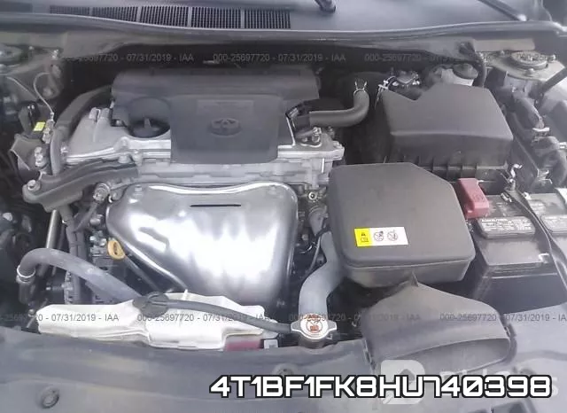 4T1BF1FK8HU740398 фото 2