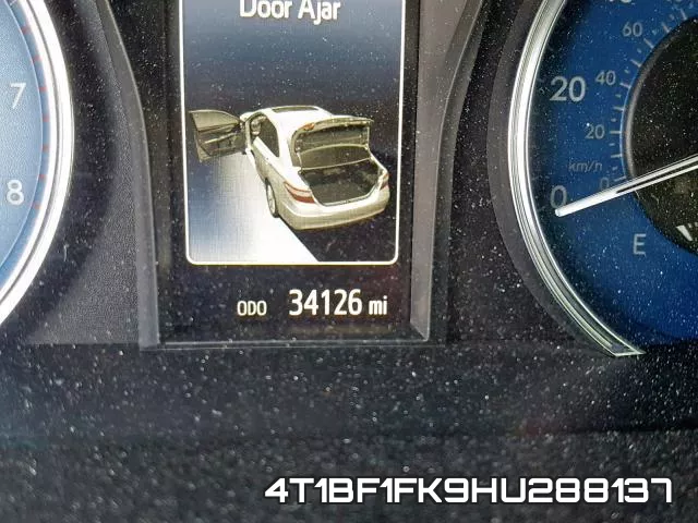 4T1BF1FK9HU288137 фото 8