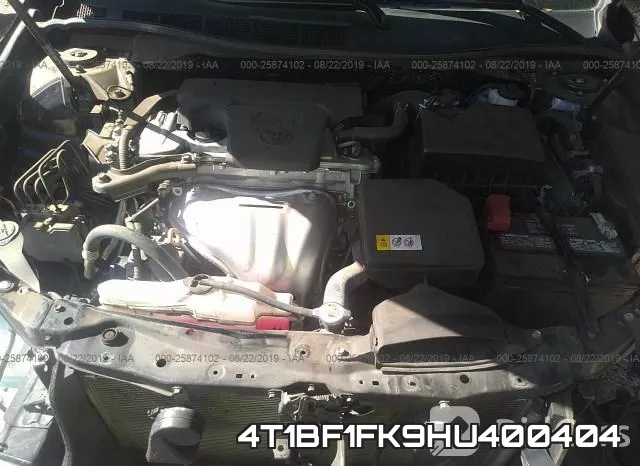 4T1BF1FK9HU400404 фото 2