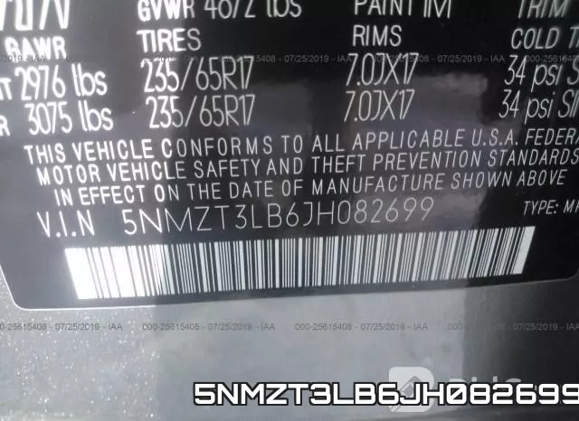 5NMZT3LB6JH082699 фото 10