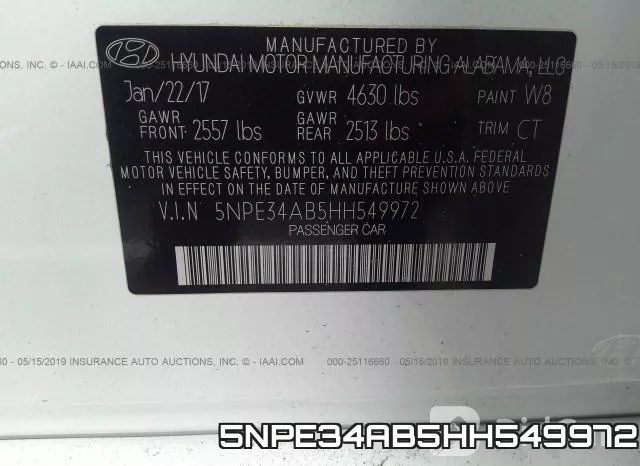 5NPE34AB5HH549972 фото 10
