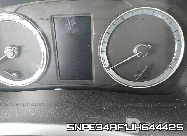 5NPE34AF1JH644425 фото 8