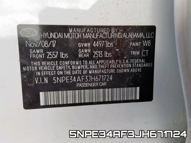 5NPE34AF3JH671724 фото 2