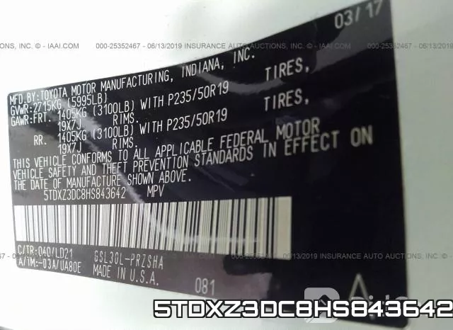 5TDXZ3DC8HS843642 фото 10