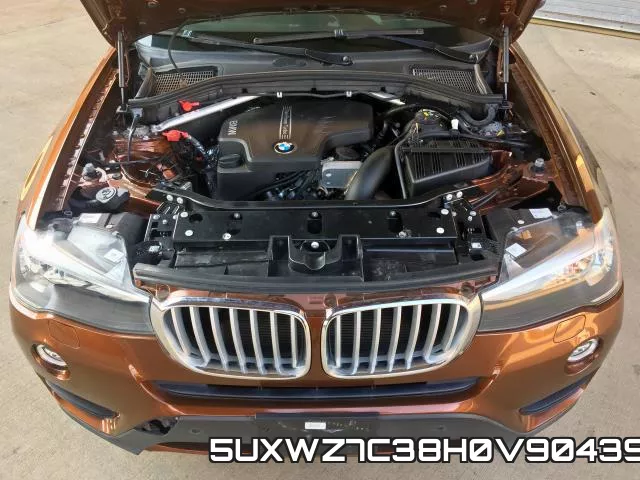 5UXWZ7C38H0V90439 фото 6