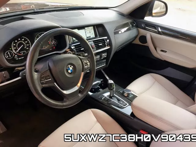 5UXWZ7C38H0V90439 фото 7