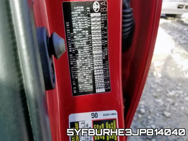 5YFBURHE3JP814040 фото 2