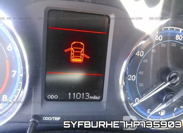 5YFBURHE7HP735903 фото 8