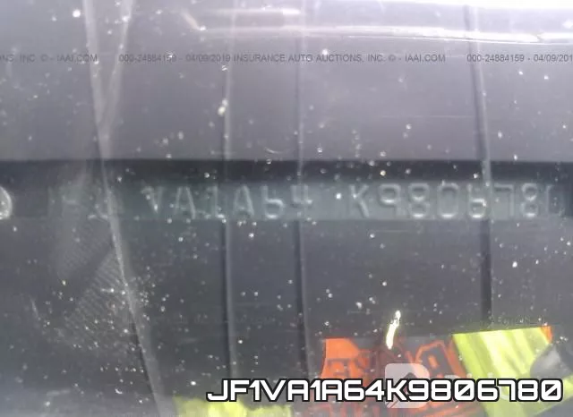 JF1VA1A64K9806780 фото 10