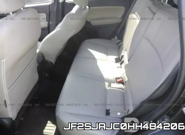 JF2SJAJC0HH484206 фото 9