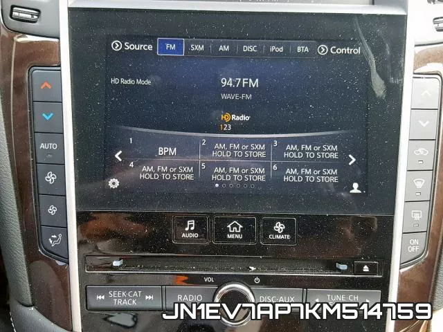 JN1EV7AP7KM514759 фото 10