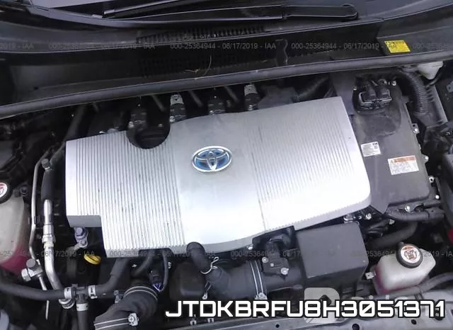 JTDKBRFU8H3051371 фото 2