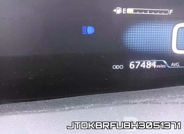 JTDKBRFU8H3051371 фото 8