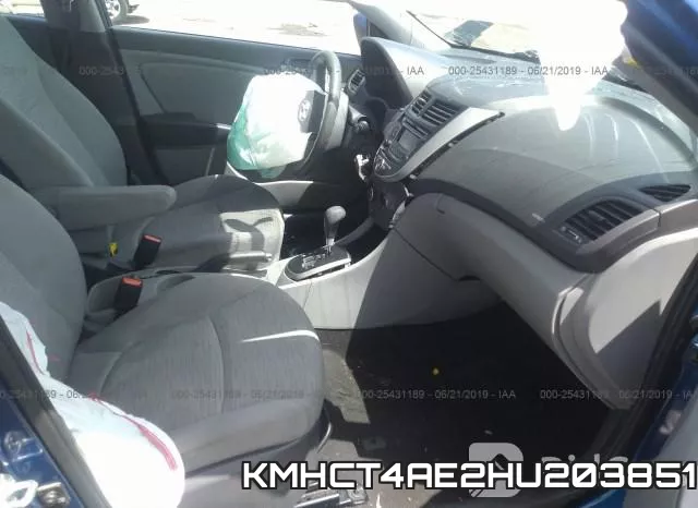 KMHCT4AE2HU203851 фото 6