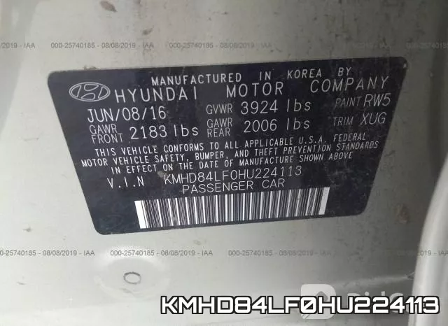 KMHD84LF0HU224113 фото 9