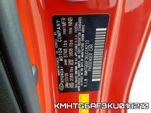 KMHTG6AF3KU018210 фото 2