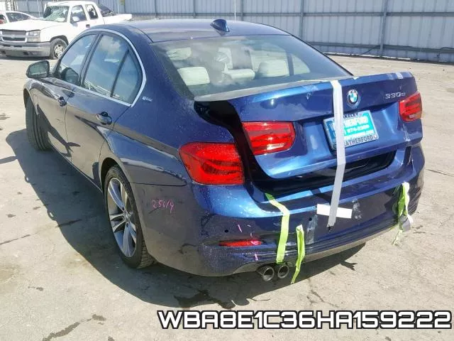 WBA8E1C36HA159222 фото 4