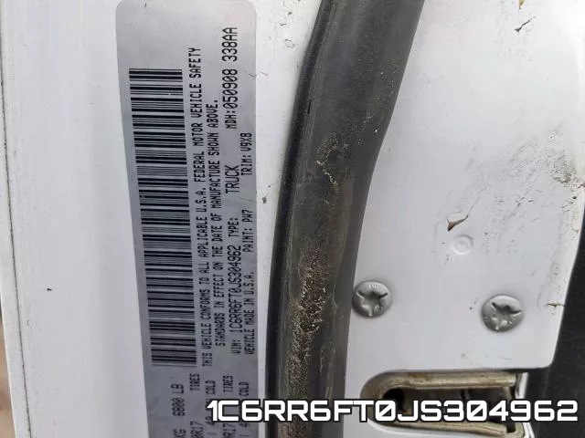 1C6RR6FT0JS304962 фото 2