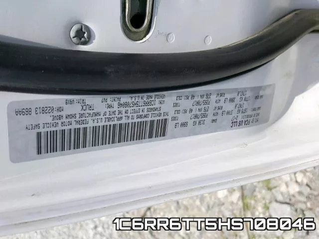 1C6RR6TT5HS708046 фото 2