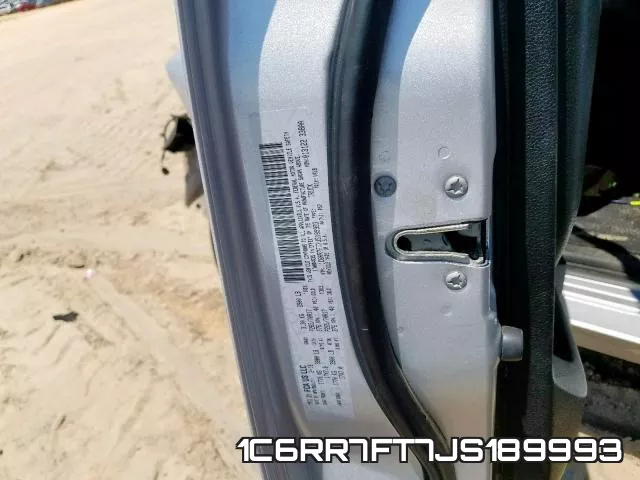 1C6RR7FT7JS189993 фото 2