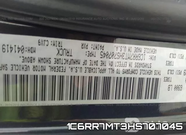 1C6RR7MT3HS707045 фото 10