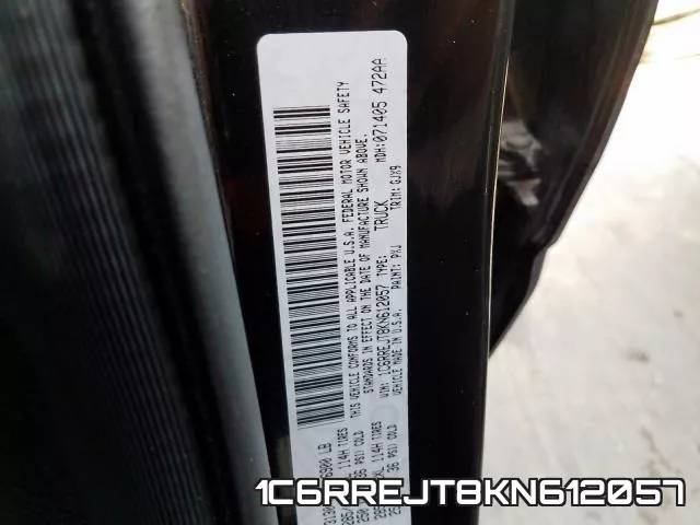 1C6RREJT8KN612057 фото 2