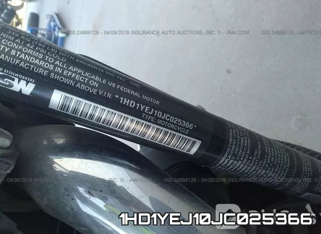 1HD1YEJ10JC025366 фото 2