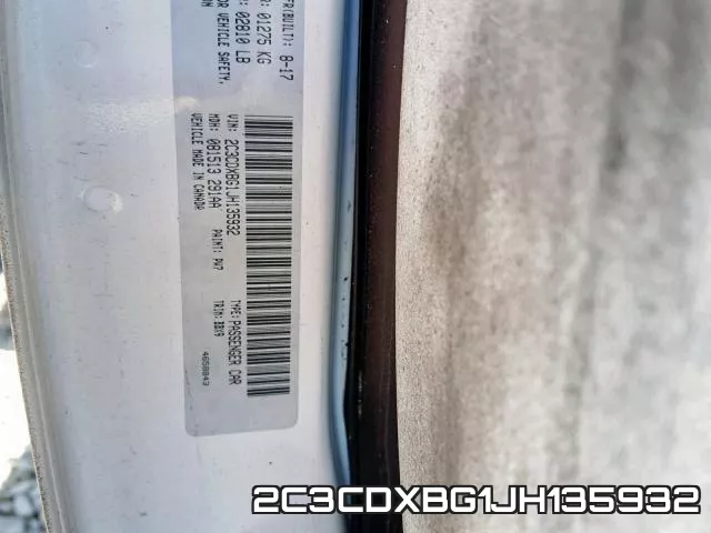 2C3CDXBG1JH135932 фото 2