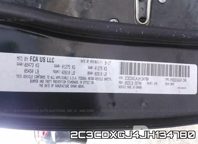 2C3CDXGJ4JH134780 фото 10