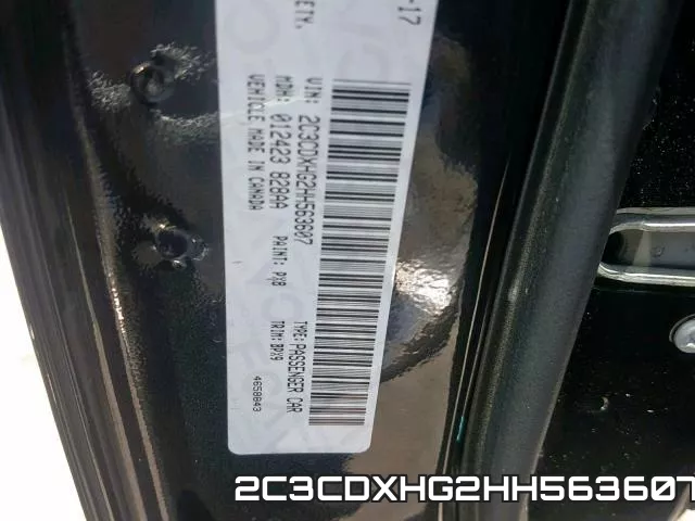 2C3CDXHG2HH563607 фото 2