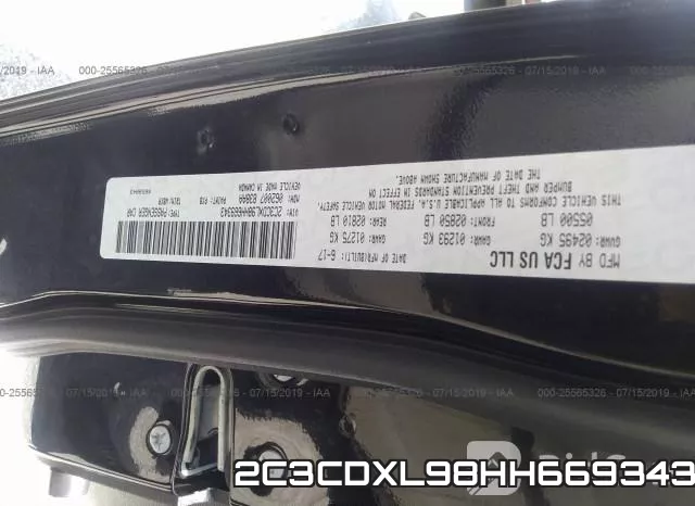 2C3CDXL98HH669343 фото 10