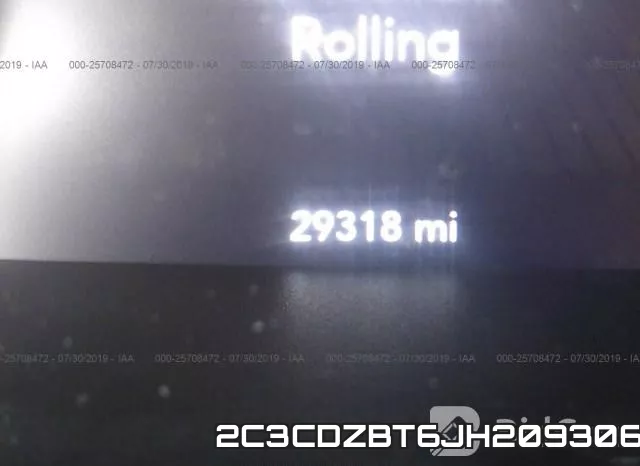 2C3CDZBT6JH209306 фото 8