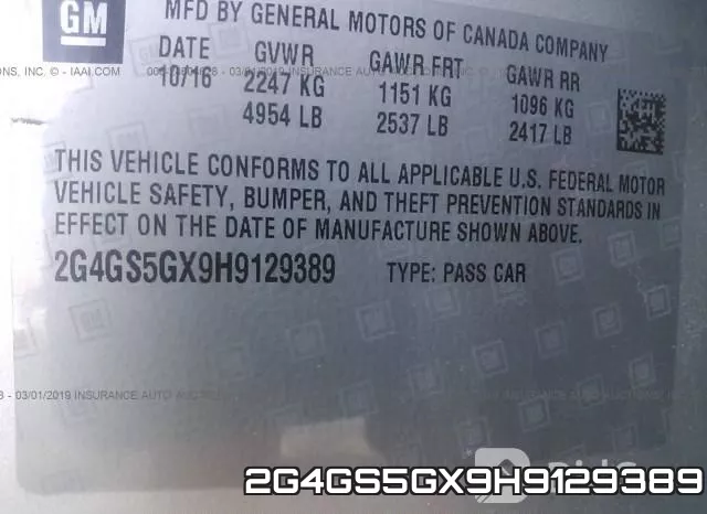 2G4GS5GX9H9129389 фото 10