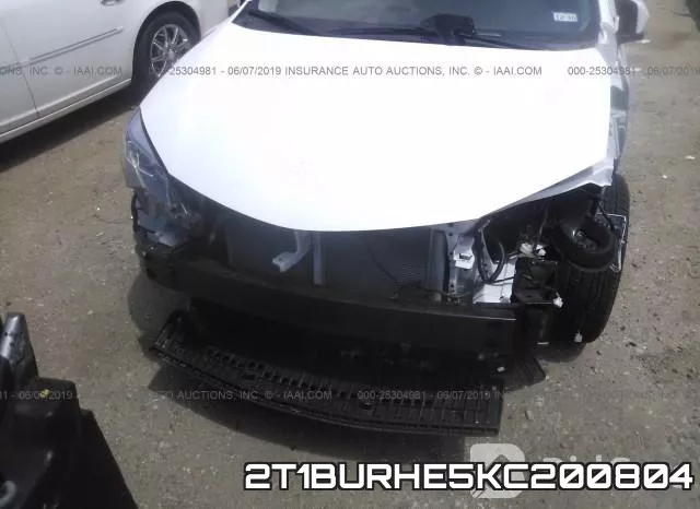 2T1BURHE5KC200804 фото 7