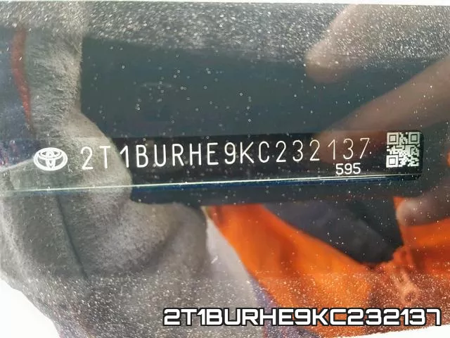 2T1BURHE9KC232137 фото 2