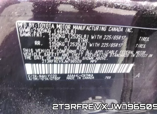 2T3RFREVXJW796509 фото 10