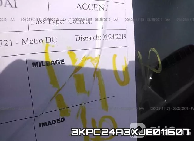 3KPC24A3XJE011507 фото 8