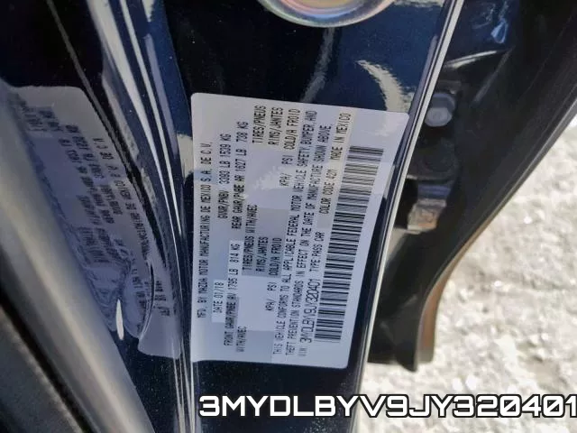 3MYDLBYV9JY320401 фото 2