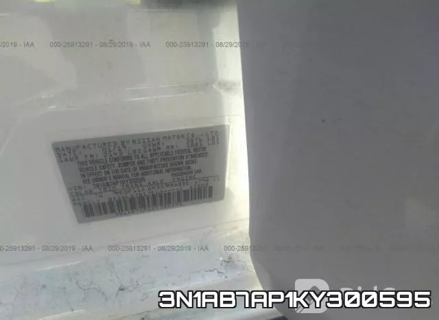 3N1AB7AP1KY300595 фото 10
